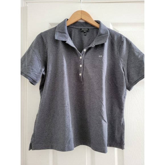 Escada Sport Womens Gray short sleeve cropped size XL - Picture 2 of 6